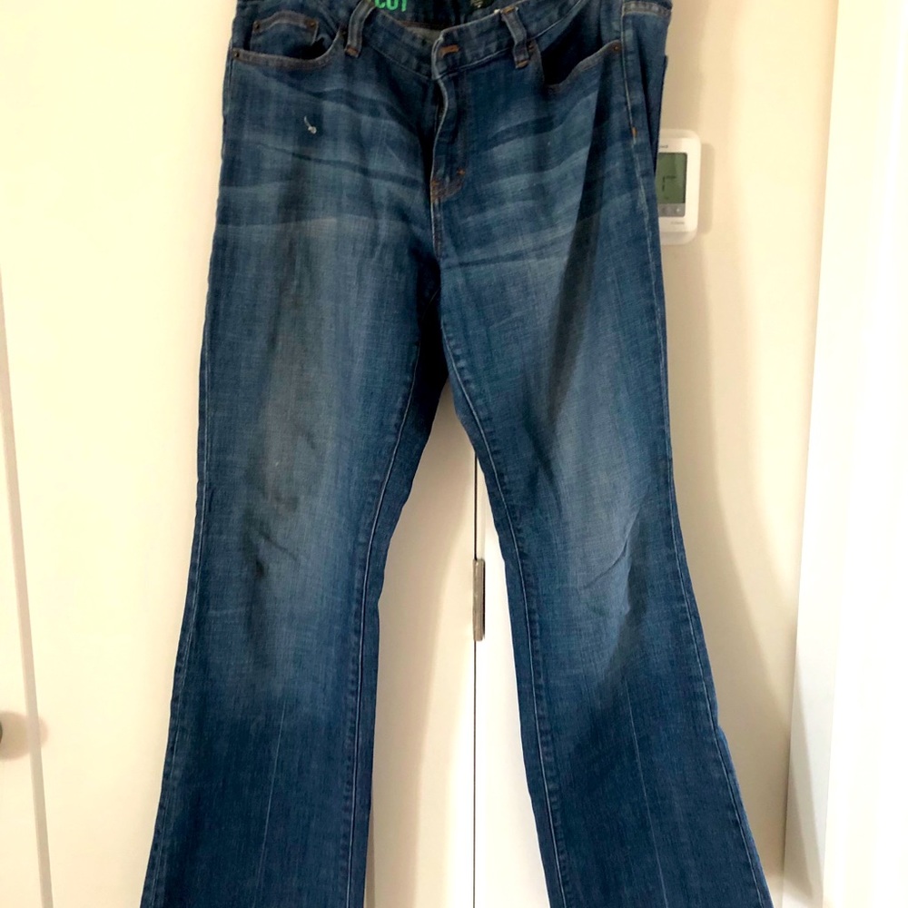 J crew stretch bootcut jeans